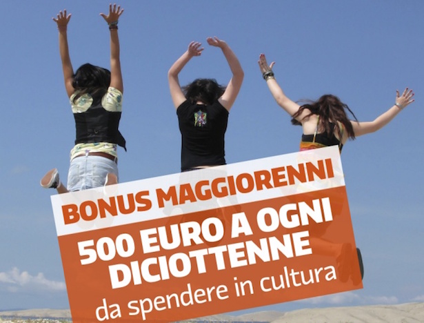 Bonus di 500 euro in arrivo per 3mila diciottenni molisani