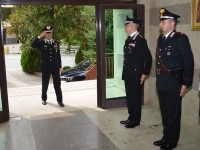Carabinieri, ieri la visita di Sirimarco ad Isernia