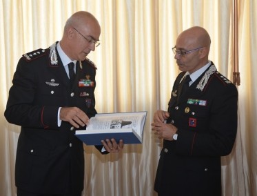 Ad Isernia la visita del comandante interregionale Nistri