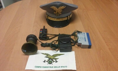 Rionero Sannitico, la Forestale sequestra numerosi richiami acustici per quaglie