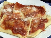 Raviolo scapolese prodotto topico, la soddisfazione di Sparacino