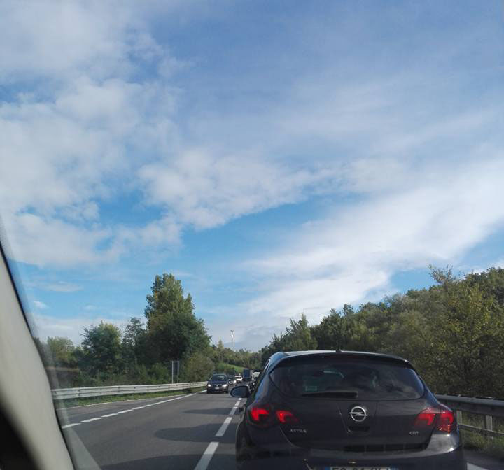 Lavori in corso sulla Statale 17, traffico in tilt