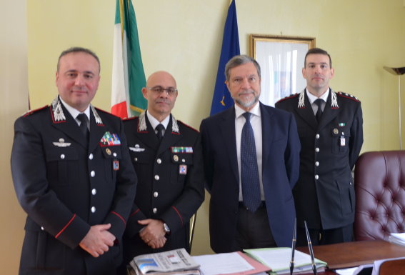 Prevenzione e controlli, vertice tra prefetto e carabinieri