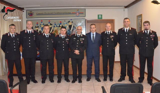 Carabinieri, sette onorificenze consegnate