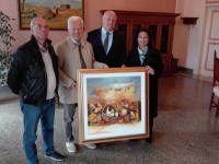 Donato al Comune di Campobasso uno dei quadri dell’estemporanea di San Giovannello