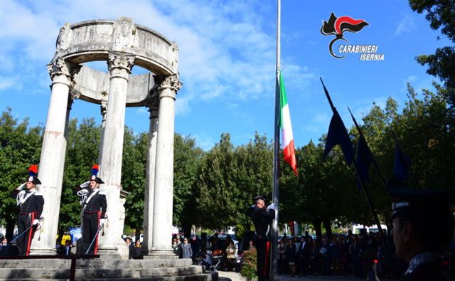Isernia, i carabinieri commemorano i colleghi defunti