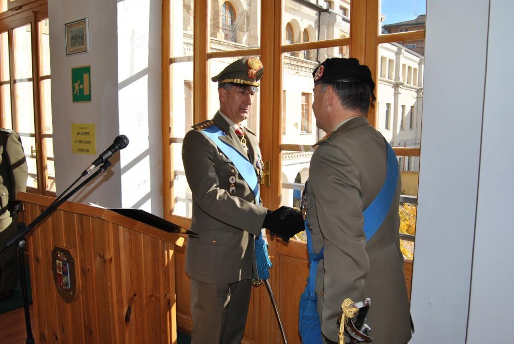 Passaggio di consegne, Bolognesi nuovo comandante dell’Esercito per il Molise