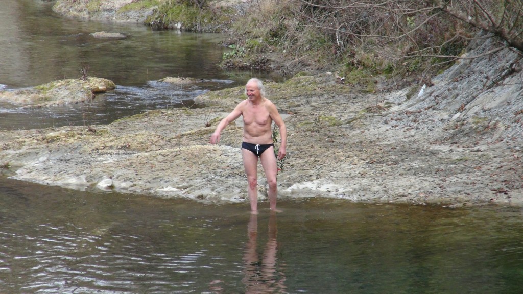 Anche per il 2017 Di Carlo saluterà il nuovo anno nelle acque del Volturno