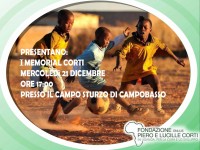 Memorial Corti, domani evento allo Sturzo