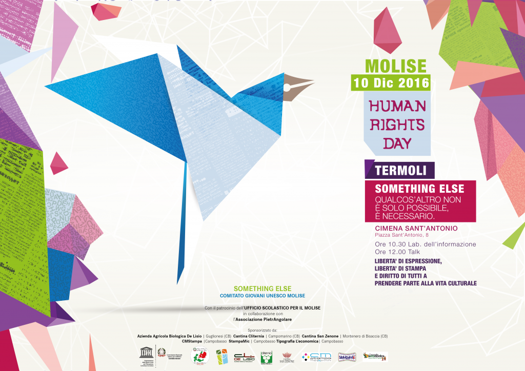 A Termoli la celebrazione per la Giornata mondiale dei diritti umani