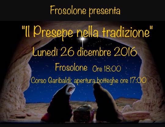 A Frosolone presepe vivente a Santo Stefano