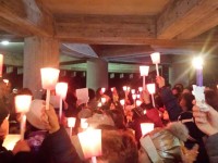 Scuole sicure, 150 fiaccole accese per non spegnere la speranza