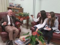 Le giornaliste in erba della D’Ovidio incontrano il questore