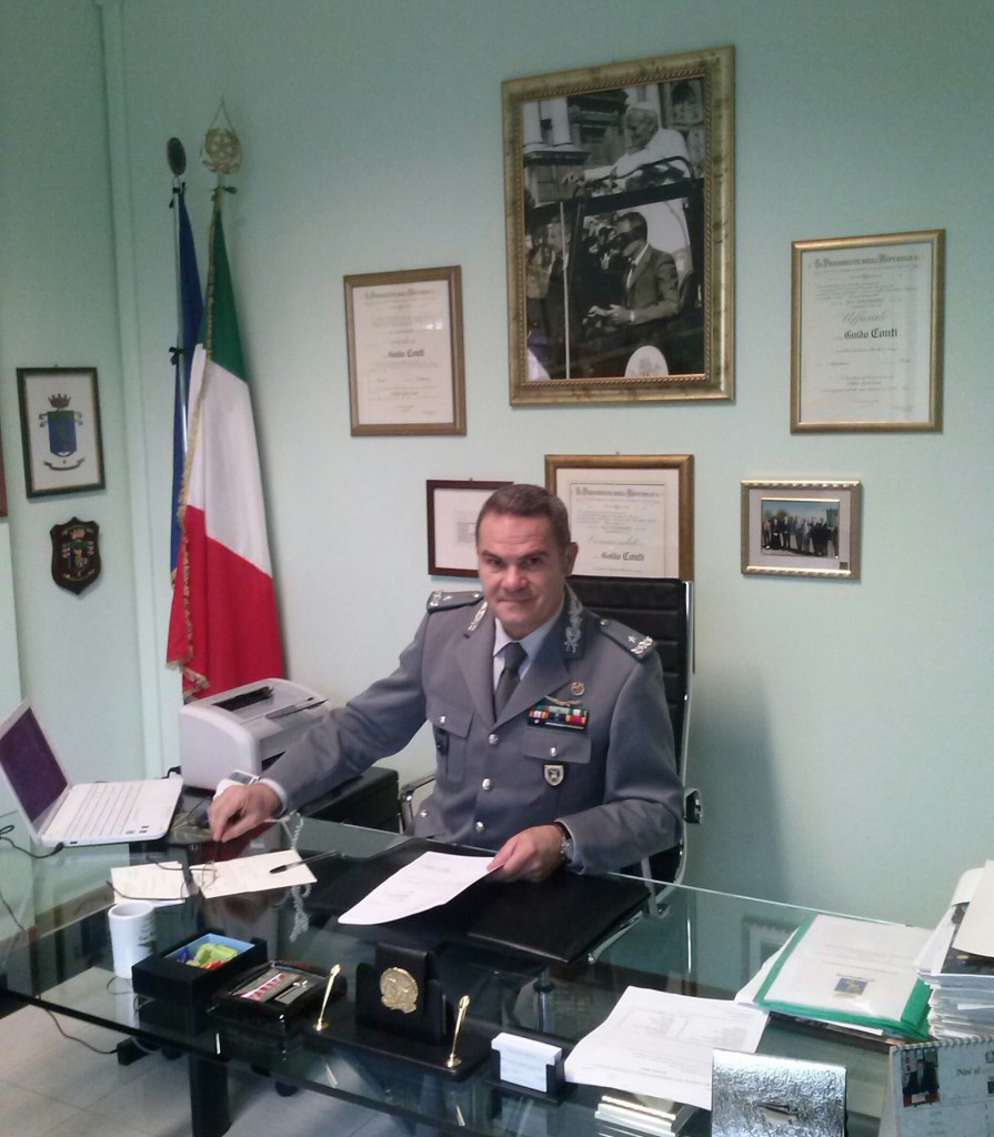 Guido Conti nuovo comandante regionale della Forestale