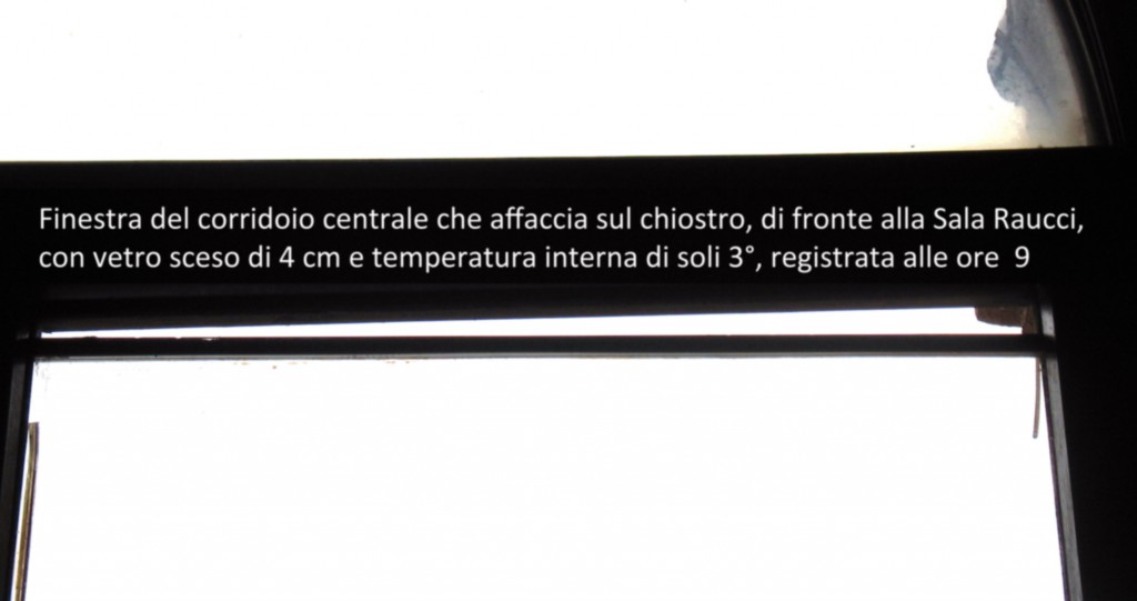 Comune di Isernia, la denuncia dei dipendenti di un’ala: «Lavoriamo al gelo»