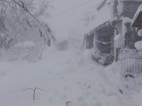 Neve intensa, situazione difficile nelle contrade di Agnone