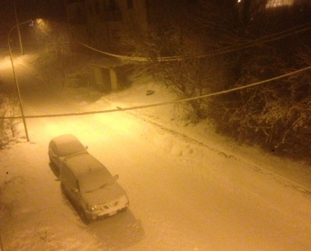 Nuova ondata di neve, scuole chiuse in diversi comuni