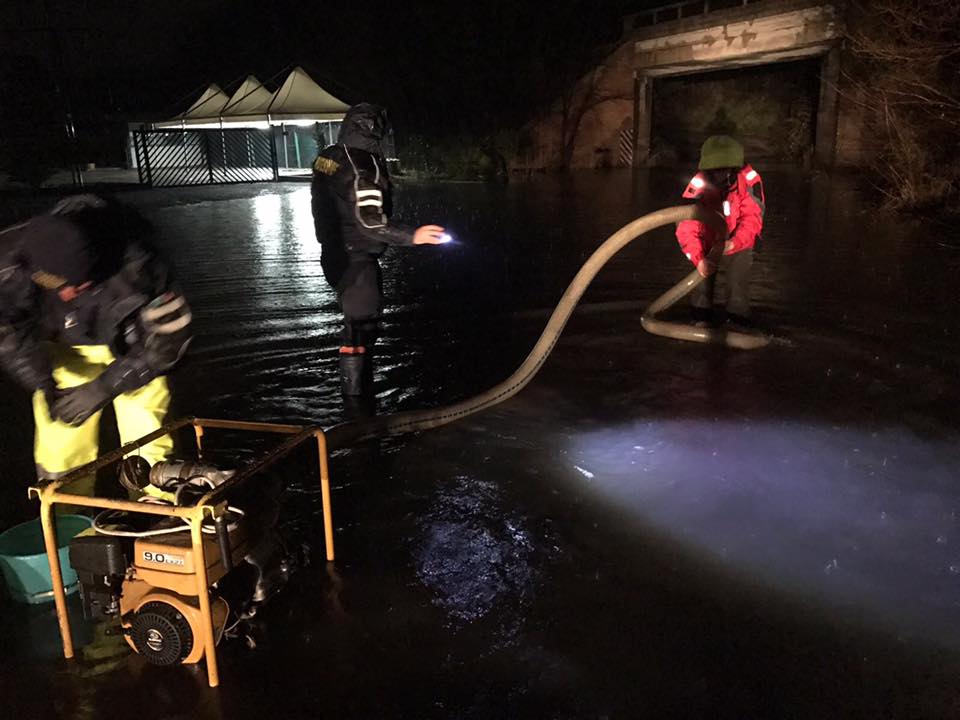 Allagamenti, a Termoli situazione critica: interviene la Protezione Civile