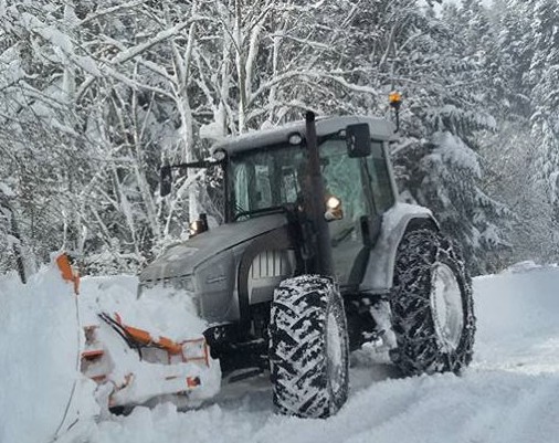 Tregua del maltempo, riaperta la provinciale tra Staffoli e Capracotta