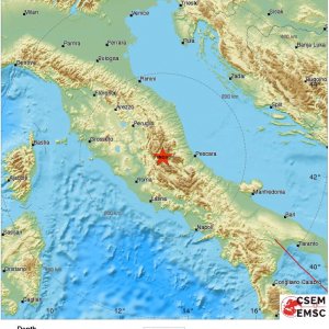 Forte scossa nel Centro Italia, terremoto avvertito anche in Molise