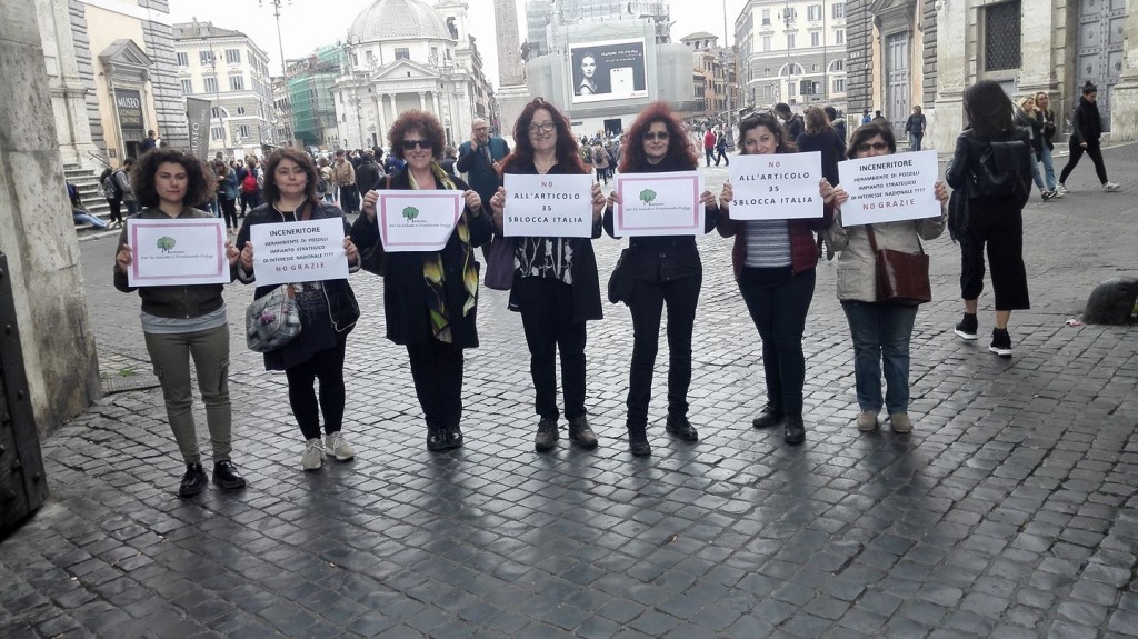 No all’articolo 35, le Mamme di Venafro presidiano il Tar Lazio