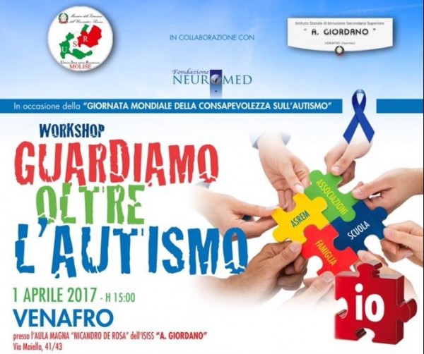 All’Isiss “Giordano” di Venafro il workshop Guardiamo oltre l’autismo