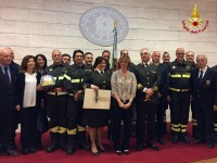 Vigili del fuoco, medaglia di bronzo al Comando provinciale di Campobasso