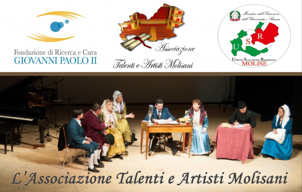 Gli artisti molisani recitano per la medicina