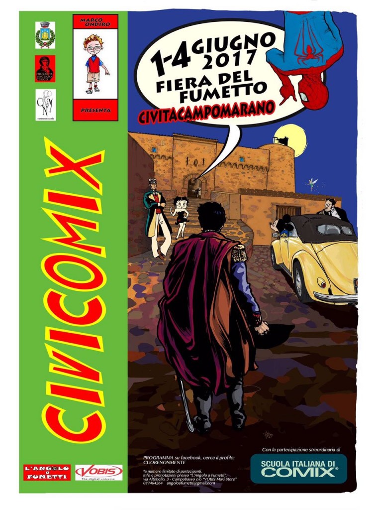Civitacampomarano, fino a domenica al Castello Angioino la 1^ Fiera del fumetto