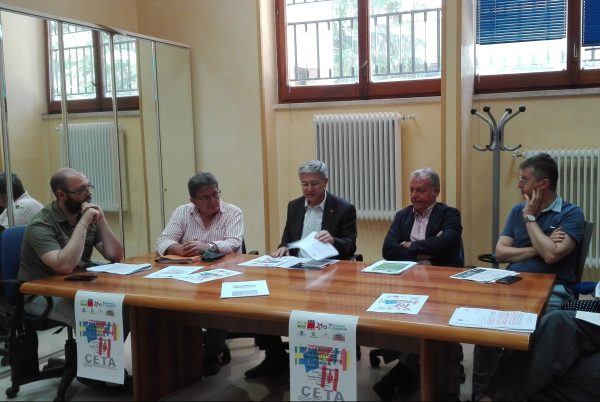 Fronte comune per pressare la Regione a respingere il trattato con il Canada