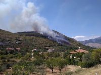 Venafro, rogo a Monte Maina tra Vallecupa e Ceppagna. Abitazioni minacciate dalle fiamme
