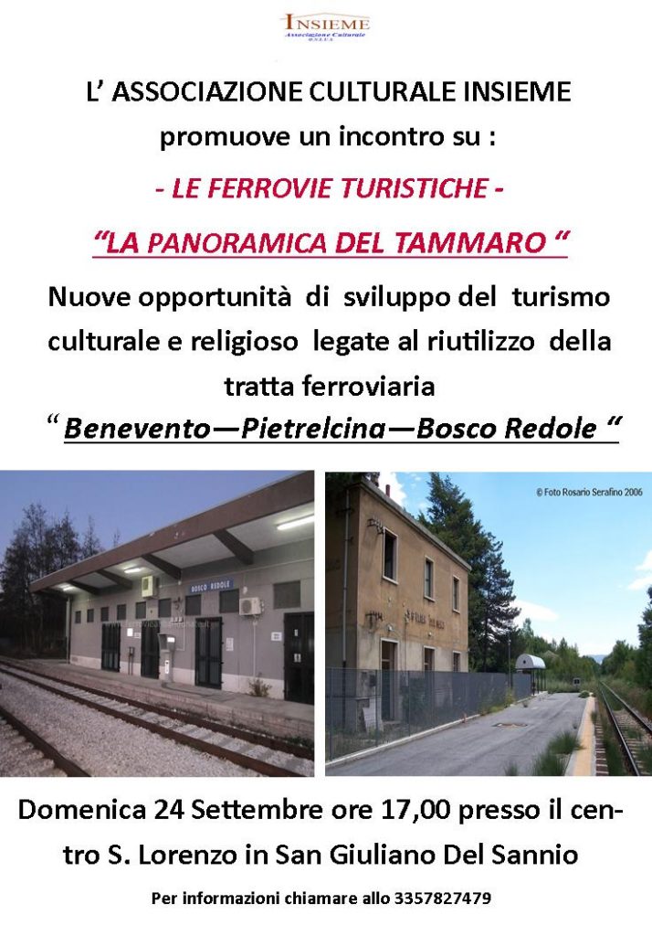 Panoramica del Tammaro: L’associazione “Insieme” di San Giuliano del Sannio rispolvera il progetto