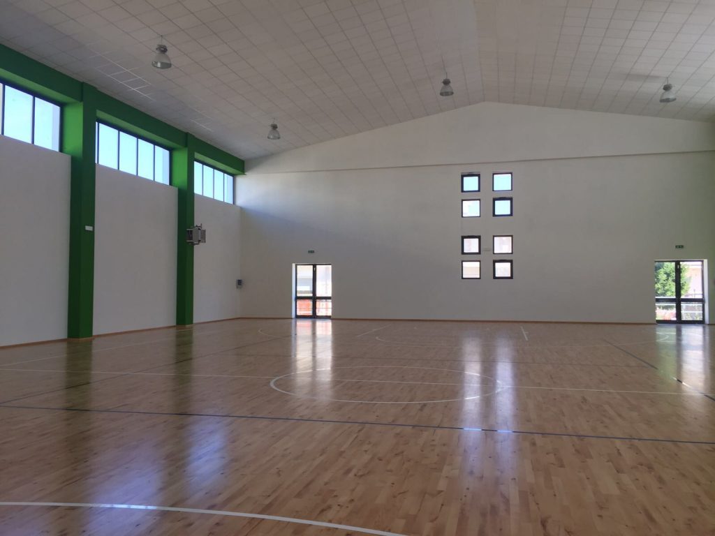 Pronta la palestra dell’Istituto comprensivo Amatuzio-Pallotta di Bojano
