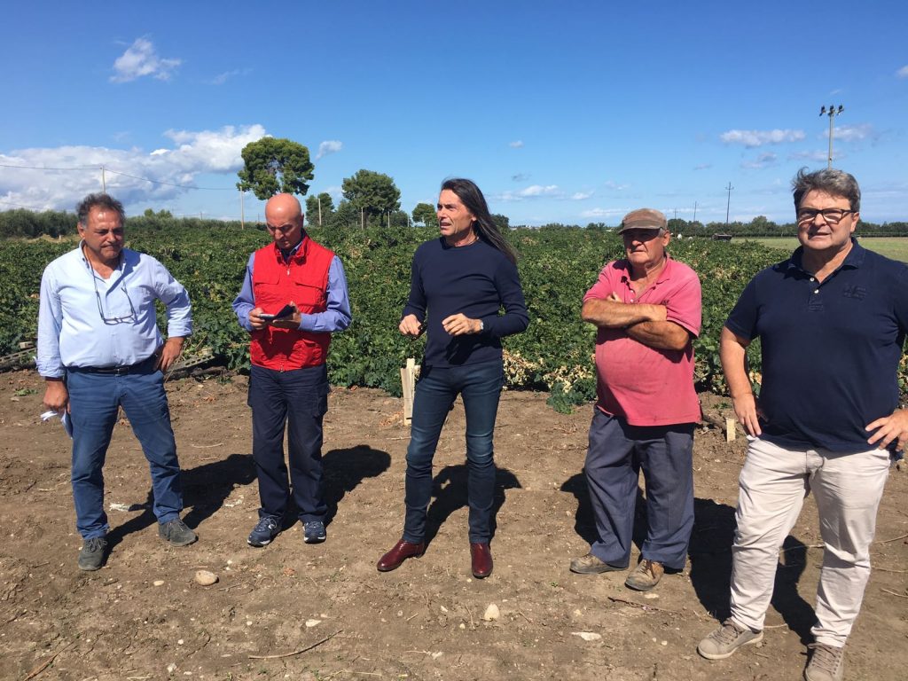 Sit-in di protesta a Campomarino «Sbarriamo la strada alla malavita in Molise»