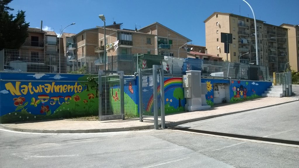 Campobasso, un murales della Pace con gli occhi di Sara Maggiani