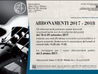Stagione dei concerti 2017-2018 a Campobasso, al via la  campagna abbonamenti