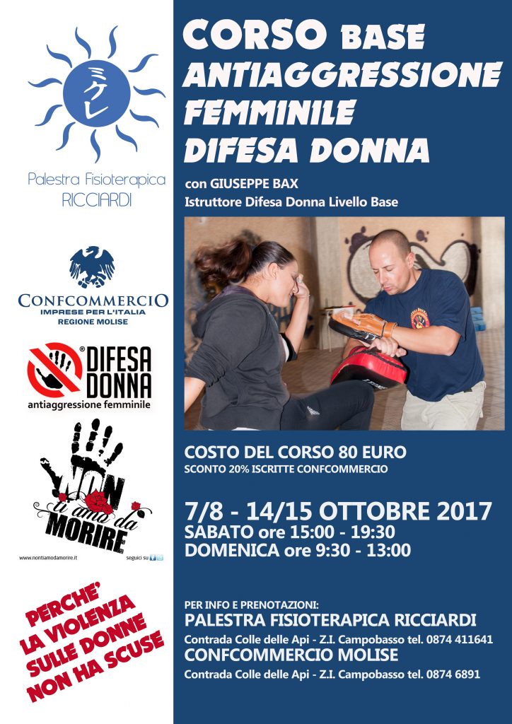 Violenza sulle donne, un ciclo di lezioni per imparare a difendersi