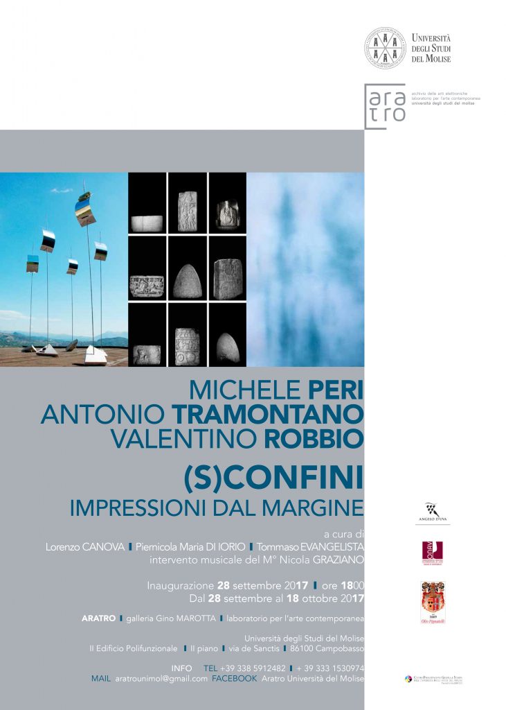 (S)confini, la mostra a firma di tre artisti molisani da domani all’Aratro