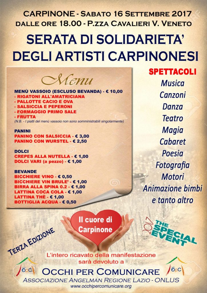 Sabato Carpinone fa battere forte il suo ‘cuore’