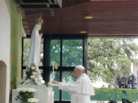 Madonna di Fatima, la statua benedetta da Papa Francesco arriva a Campobasso