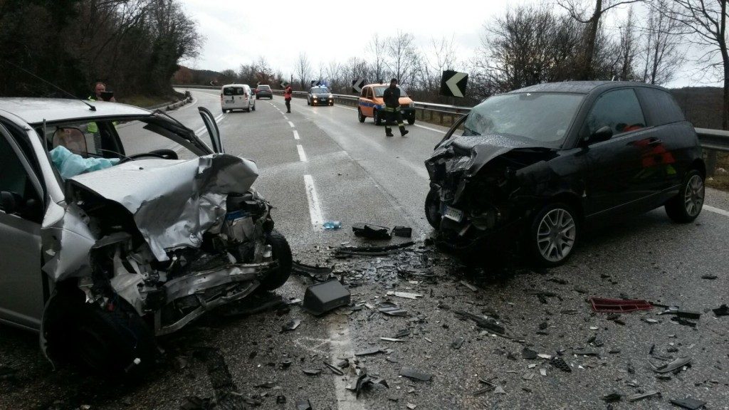 Incidenti stradali in aumento in Molise, ma diminuiscono le vittime
