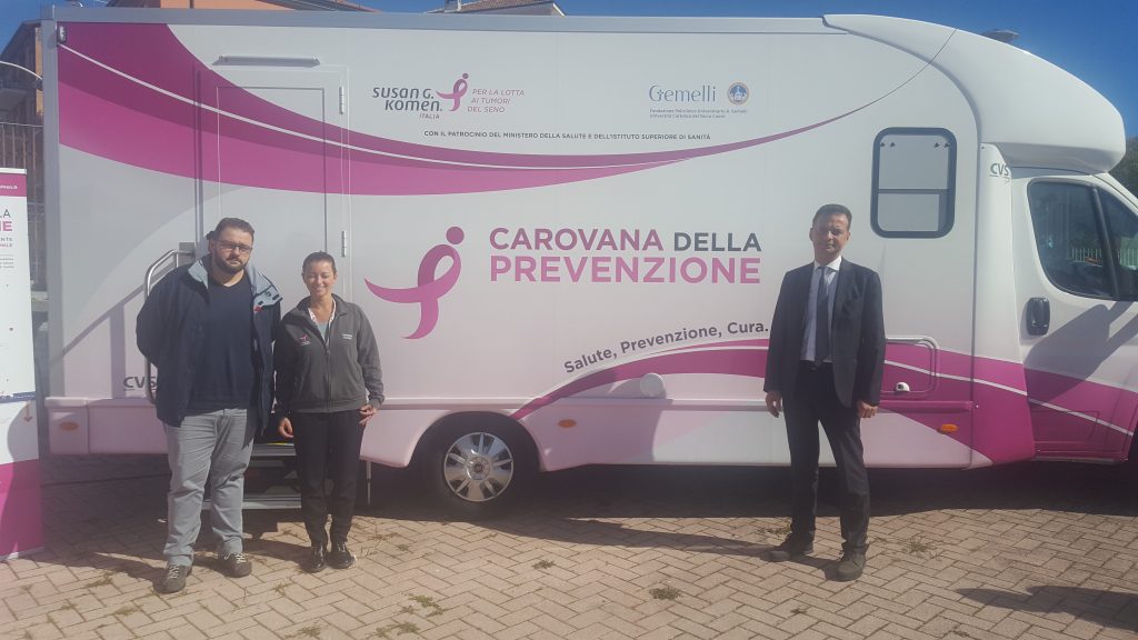 Carovana della Prevenzione, successo per la tappa alla Casa degli Angeli di Campobasso