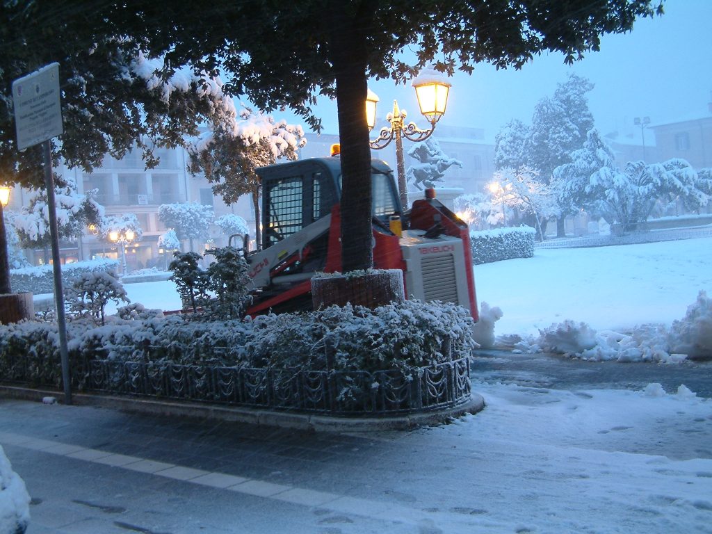 Piano neve a Campobasso, la Sea pronta ad affrontare l’emergenza