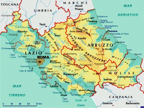 Lazio, Abruzzo e Molise insieme. La proposta è in Cassazione
