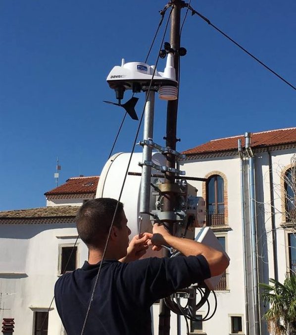 Stazione meteo e webcam, lavori in corso ad Agnone