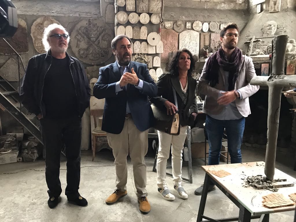 Una campana della Fonderia Marinelli sullo yacht di Briatore