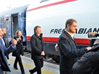 «Scusate il ritardo» Il treno di Matteo fa tappa a Venafro