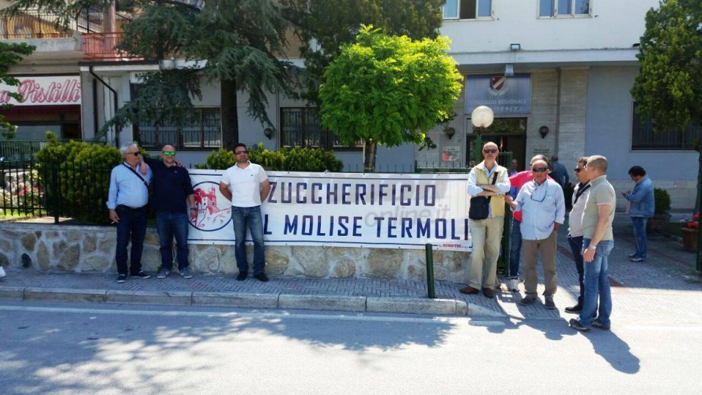 Zuccherificio di Termoli, martedì nuovo presidio al Consiglio regionale