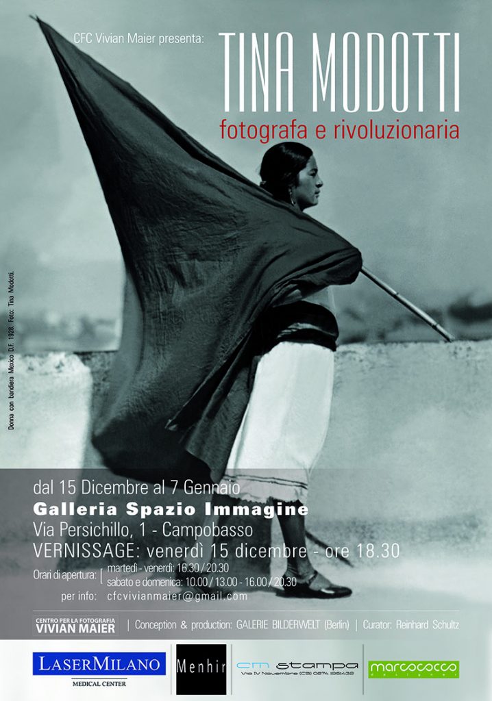 A Campobasso inaugurazione della mostra “Tina Modotti-fotografa e rivoluzionaria”