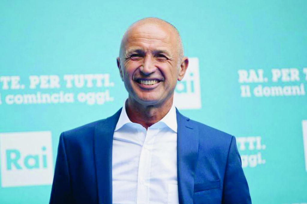 Domenico Iannacone alla presentazione dell'offerta Rai 2016. Milano, 27 giugno 2015. ANSA/MOURAD BALTI TOUATI